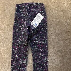 Lululemon wunder under floral leggings nwt